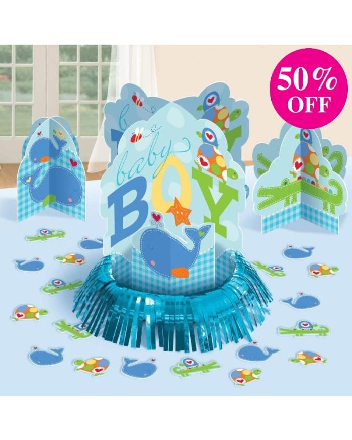 Ahoy Baby Table Baby Shower Decorating Kit