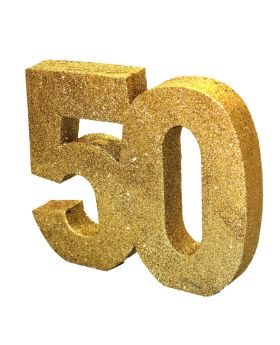 Age 50 Table Decoration