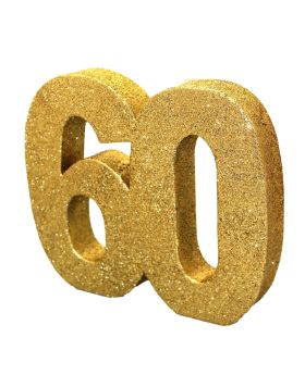 Age 60 Table Decoration