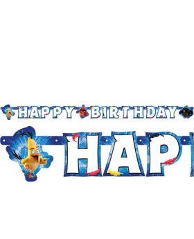 Angry Birds Movie Letter Banner 1.6m