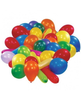 50 Assorted Latex Balloons,