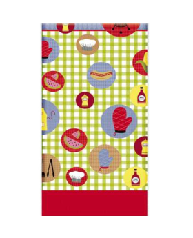 BBQ Party Tablecover 1.37cm x 2.13m