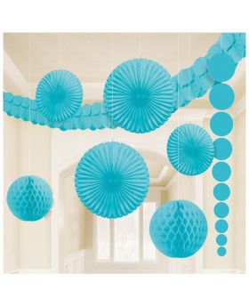 Caribbean Blue Room Decoration Kit
