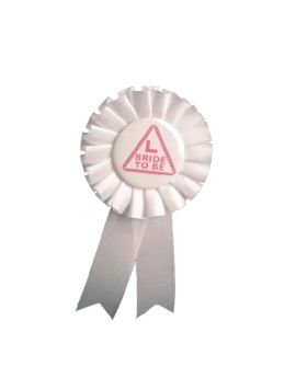 Bride To Be Rosette
