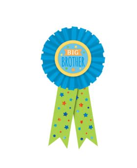 Big Brother Blue Award Ribbon
