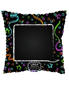 Chalk Square Foil Balloon 