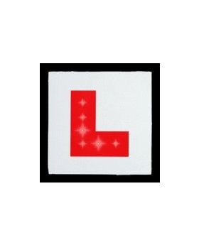 Hen Night Red Flashing L Plate 