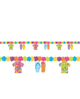 Flip Flop Flower Party Garland