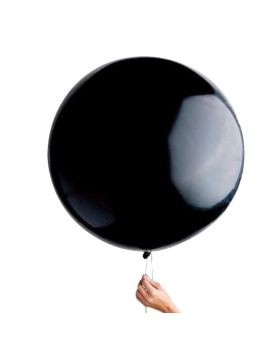 Black Gender Reveal Pop to See Latex Balloon 16"