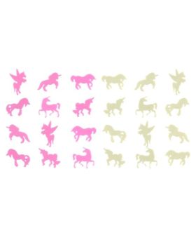 Glow in the Dark Unicorns, pk24