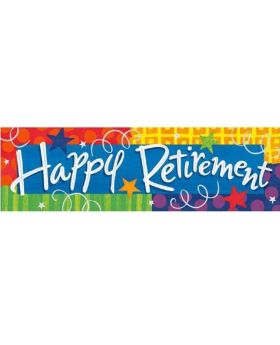 Happy Retirement Giant Banner