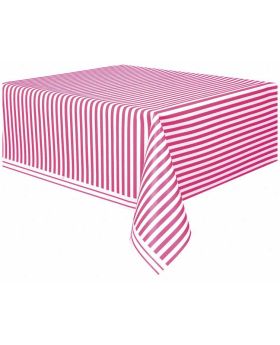 Hot Pink Stripe Tablecover