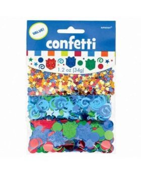 Table/invite Confetti, Boys Colour