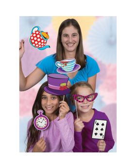 10 Mad Hatter Tea Party Photo Booth Props