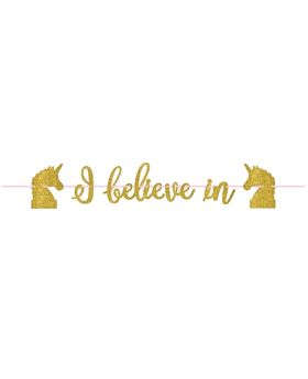 Magical Unicorn Jumbo Party Banner