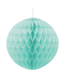 Mint Green Honeycomb Ball Party Decoration 20cm