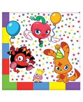 16 Moshi Monsters Napkins