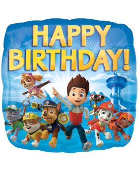 Paw Patrol Happy Birthday Foil Balloon 18''
