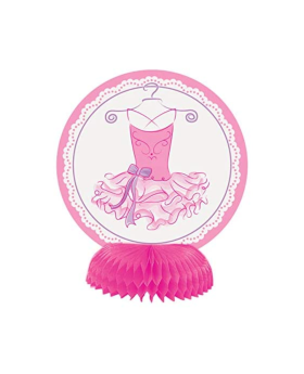 Pink Ballerina Mini Honeycomb Decorations