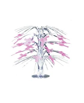 Radiant Cross Pink Mini Cascade Centrepiece