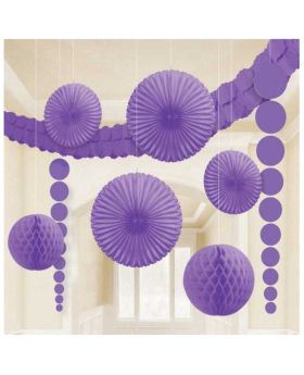Purple Room Decoration Kit 