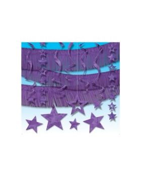 Purple Giant Room Decorating Kit 