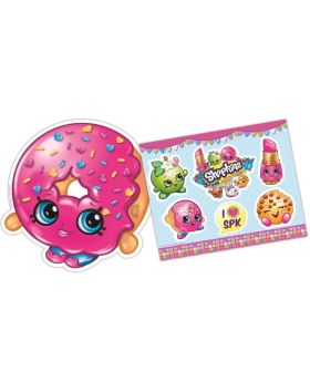 6 Shopkins Masks and Sticker Sheets