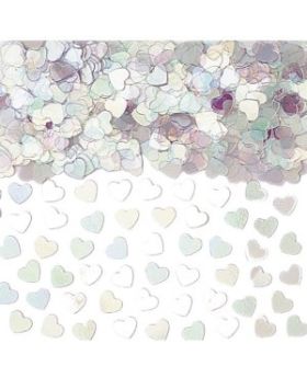Sparkle Hearts Iridescent Confetti 