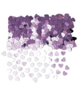 Pink Hearts Confetti