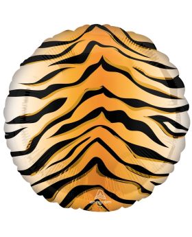 Animalz Tiger Print Foil Balloon 18"