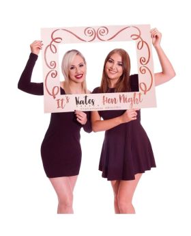 Rose Gold Hen Do Giant Photo Frame