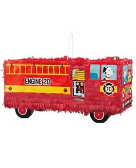 Red Fire Truck Pinata
