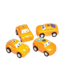 Pull Back Mini Racers, pk4