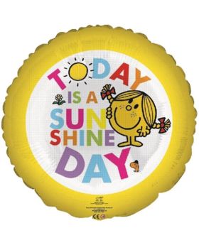 Little Miss Birthday Foil Balloon 18"