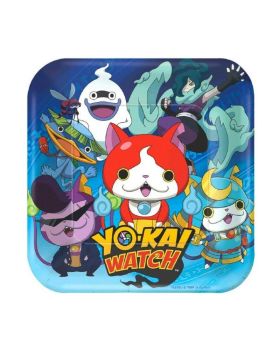 Yo-Kai Watch Dessert Plates 18cm, pk8