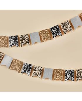 Animal Print Card Bunting 2.5m