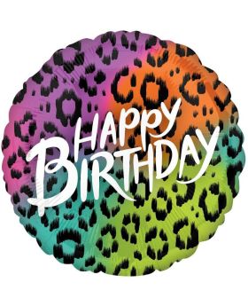 Wild Child Birthday Jumbo Foil Balloon 28"