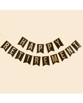 Happy Retirement Banner