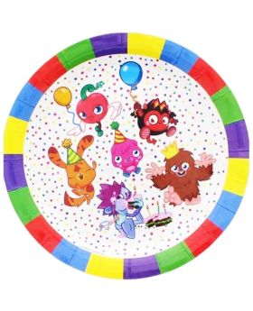 8 Moshi Monsters Plates