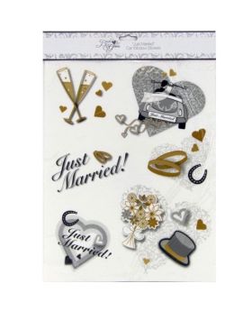 Wedding Car Decor Sticker
