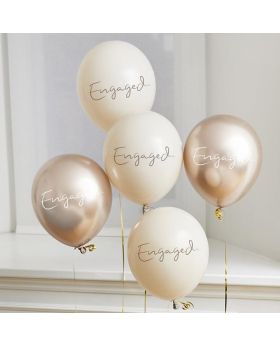 Engagement Premium Latex Balloons 12", pk5