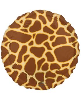 Animalz Giraffe Print Foil Balloon 18"