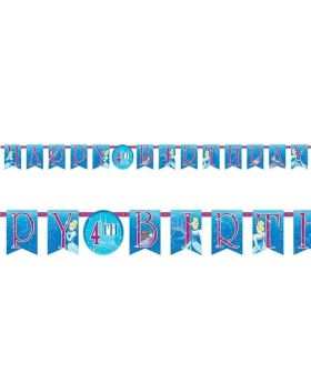 Disney Cinderella  Jumbo Add an Age Letter Banner