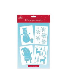 Christmas Stencils, pk2