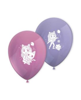 Gabby's Dollhouse Latex Balloons 11", pk8