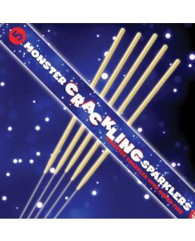 5 Monster Crackling Sparklers