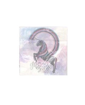 Unicorn Napkins 33cm x 33cm, pk16