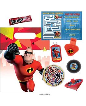 The Incredibles 2 Pre Filled Party Bags (no.1), One Supplied