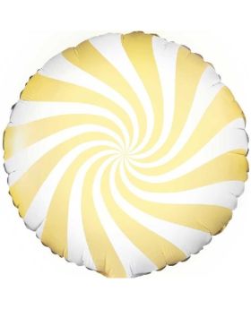 Light Yellow Candy Foil Balloon 16"