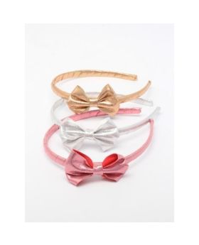 Shiny Metallic Fabric Aliceband